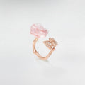 18K Dior Pink Flower Ring