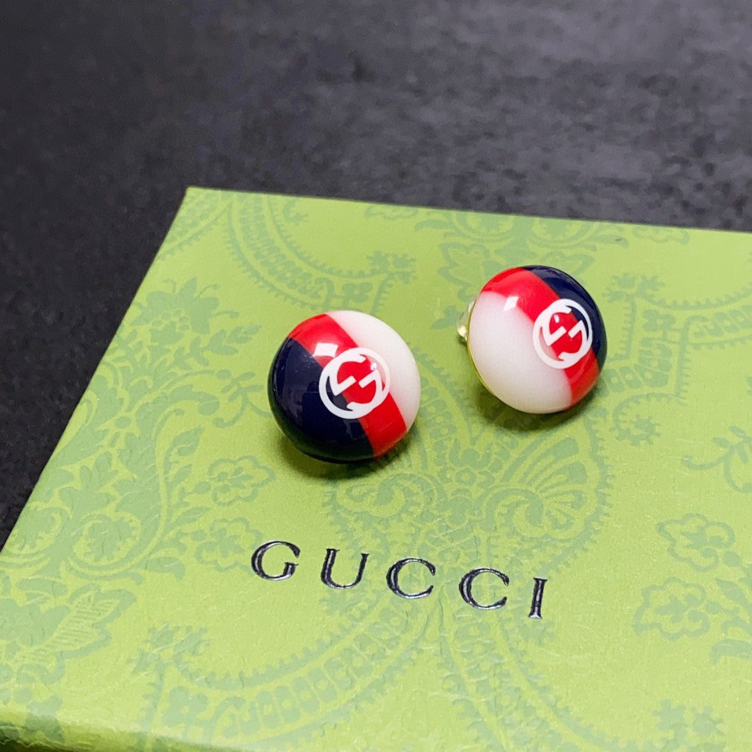 18K Gucci Color Earrings