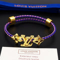 18K Louis Vuitton Monogram Purple Gold Bracelet