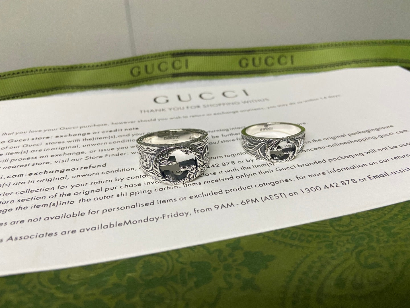 Gucci Interlocking G Ring