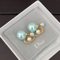 18K Dior Tribales Blue Pearl Earrings