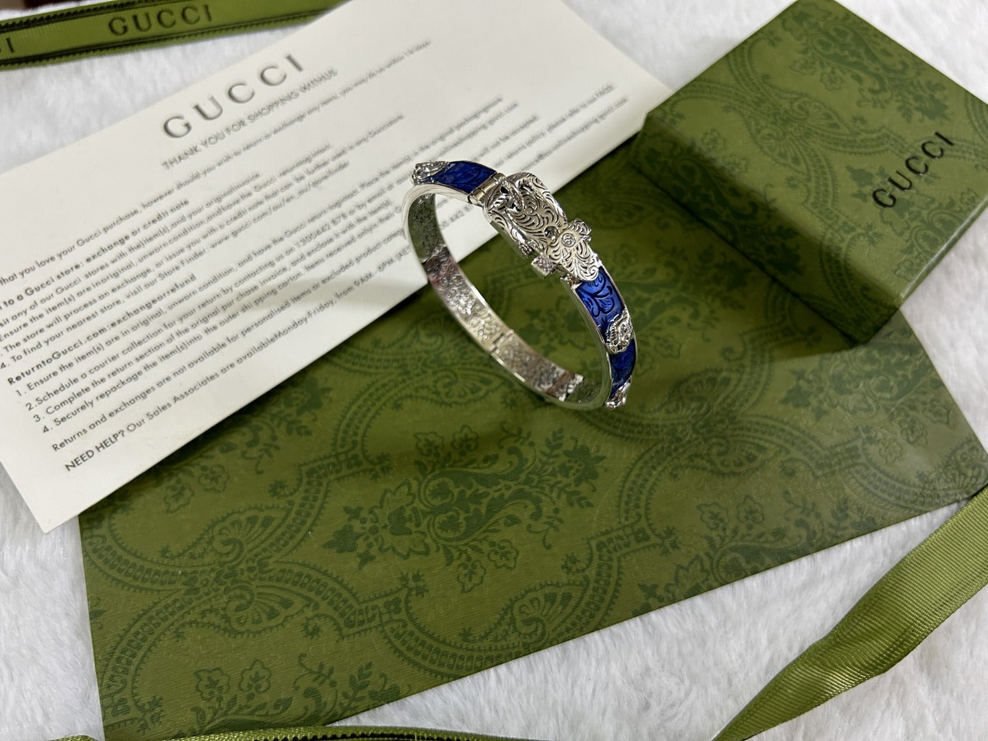 Gucci Garden Blue Bracelet