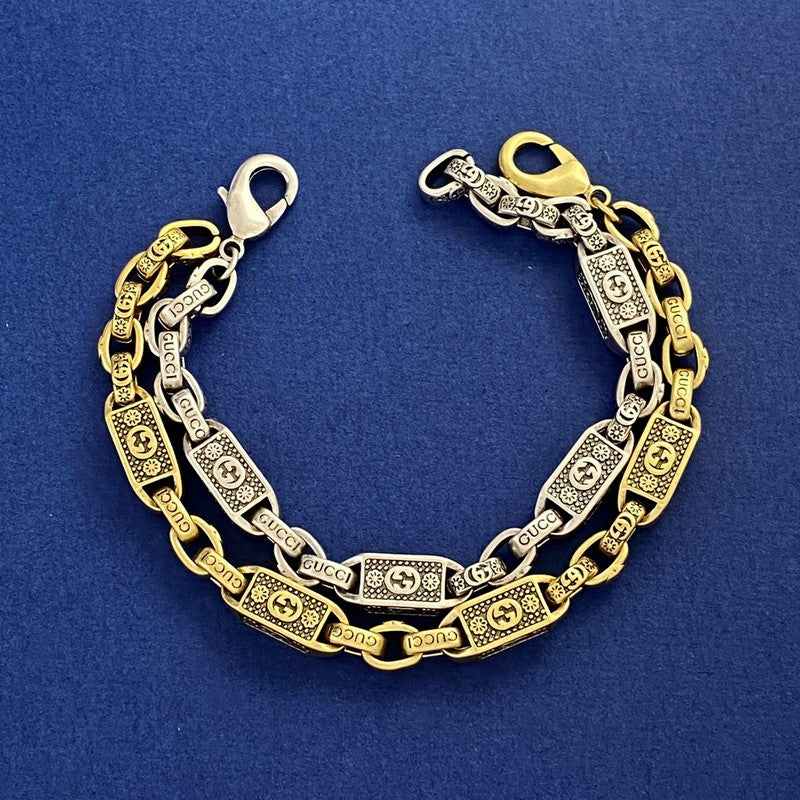 18K Gucci Chain Bracelet