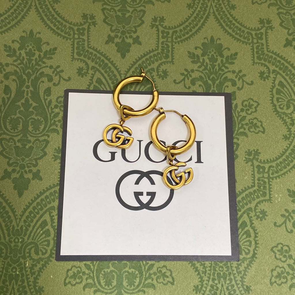 18K Gucci Hollow Earrings