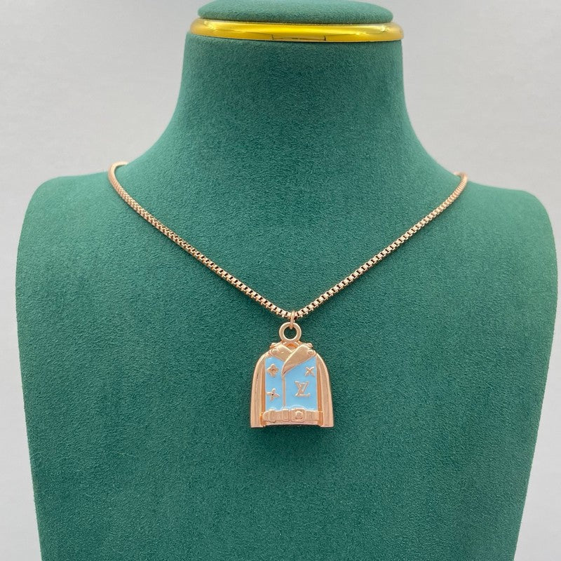 18K Louis Vuitton Dress Gold Necklace