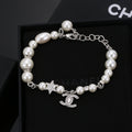 18K Chanel Pearls Chain Bracelet