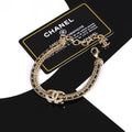 18K Chanel Strass Chain Bracelet