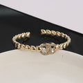18K Chanel Open Cuff Bracelet
