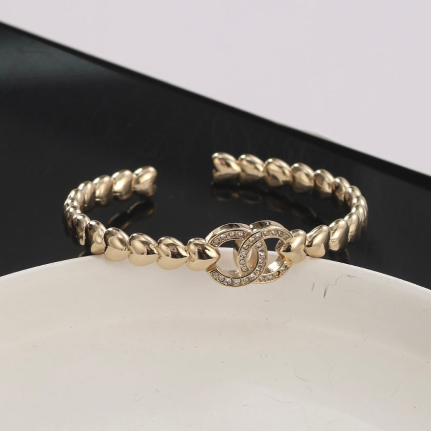 18K Chanel Open Cuff Bracelet