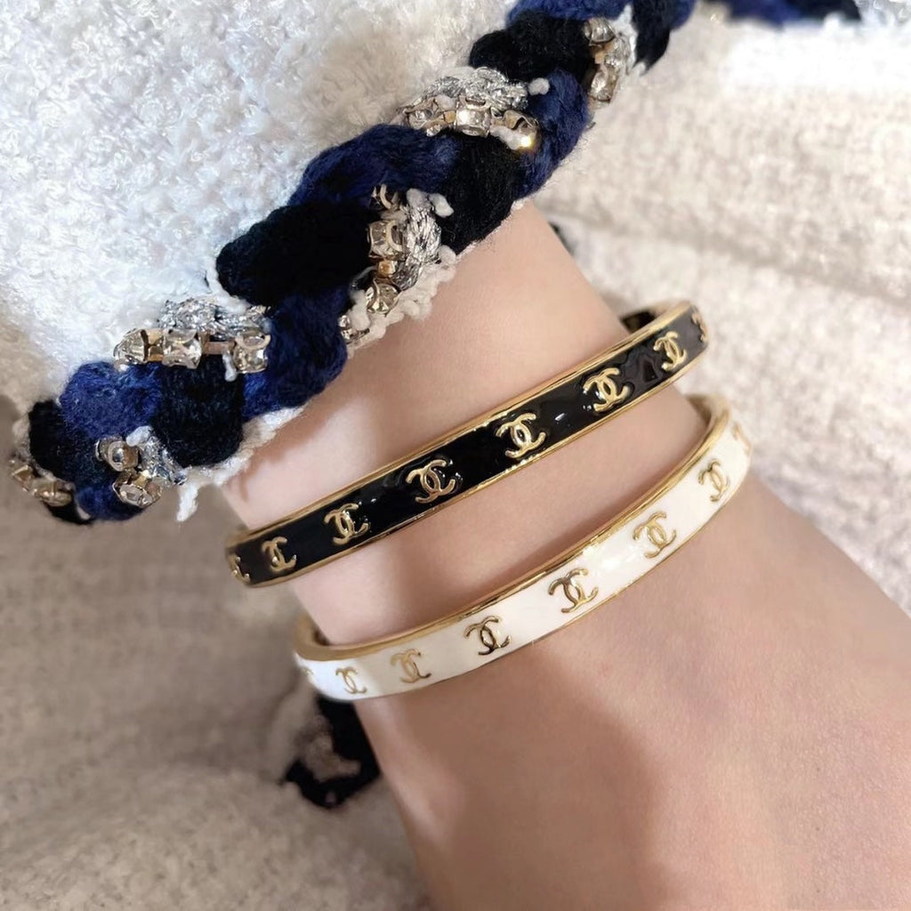 18K Chanel Open Cuff Bracelet