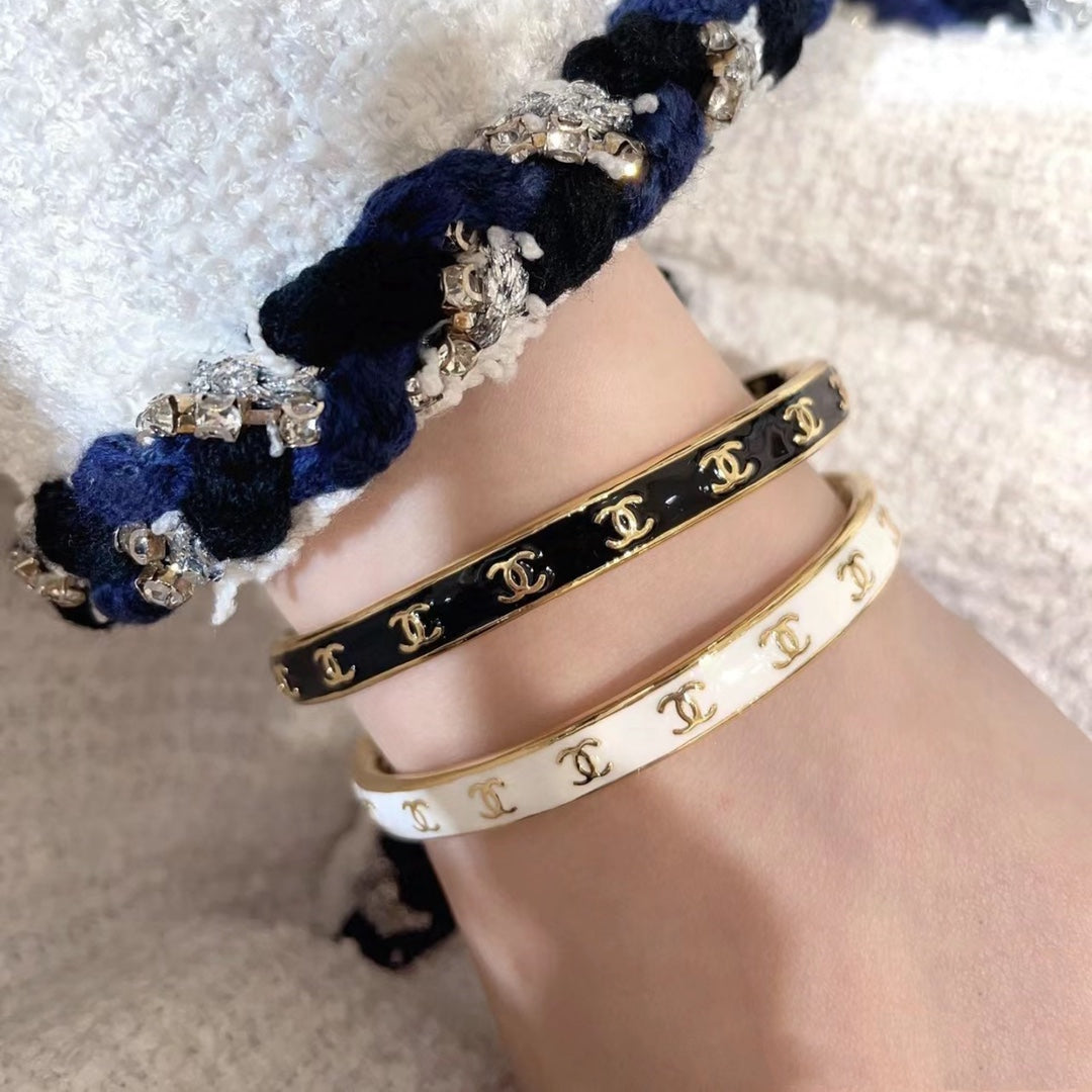 18K Chanel Open Cuff Bracelet