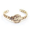 18K Chanel Open Bracelet