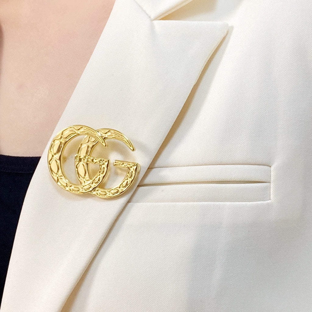 18K Gucci Brooch