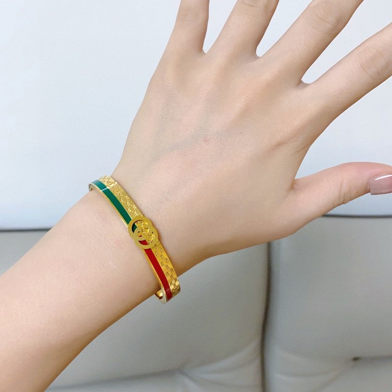 18K Gucci Classic Gold Bracelet