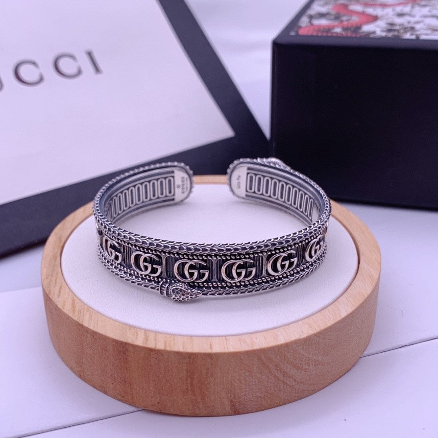 Gucci Snake Wide Bracelet