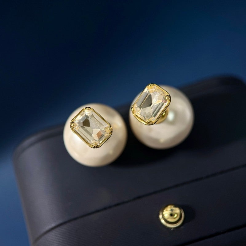 18K Dior Tribales Pearl Earrings