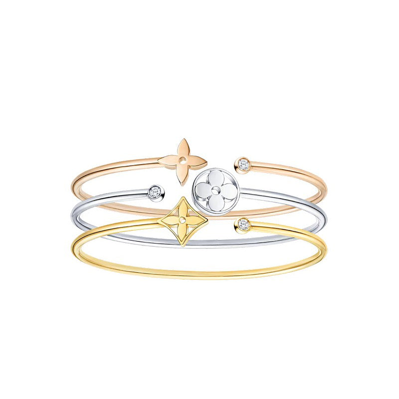 18K Louis Vuitton Blossom Gold Bracelet
