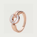 18K BVLGARI BV Pearl Ring