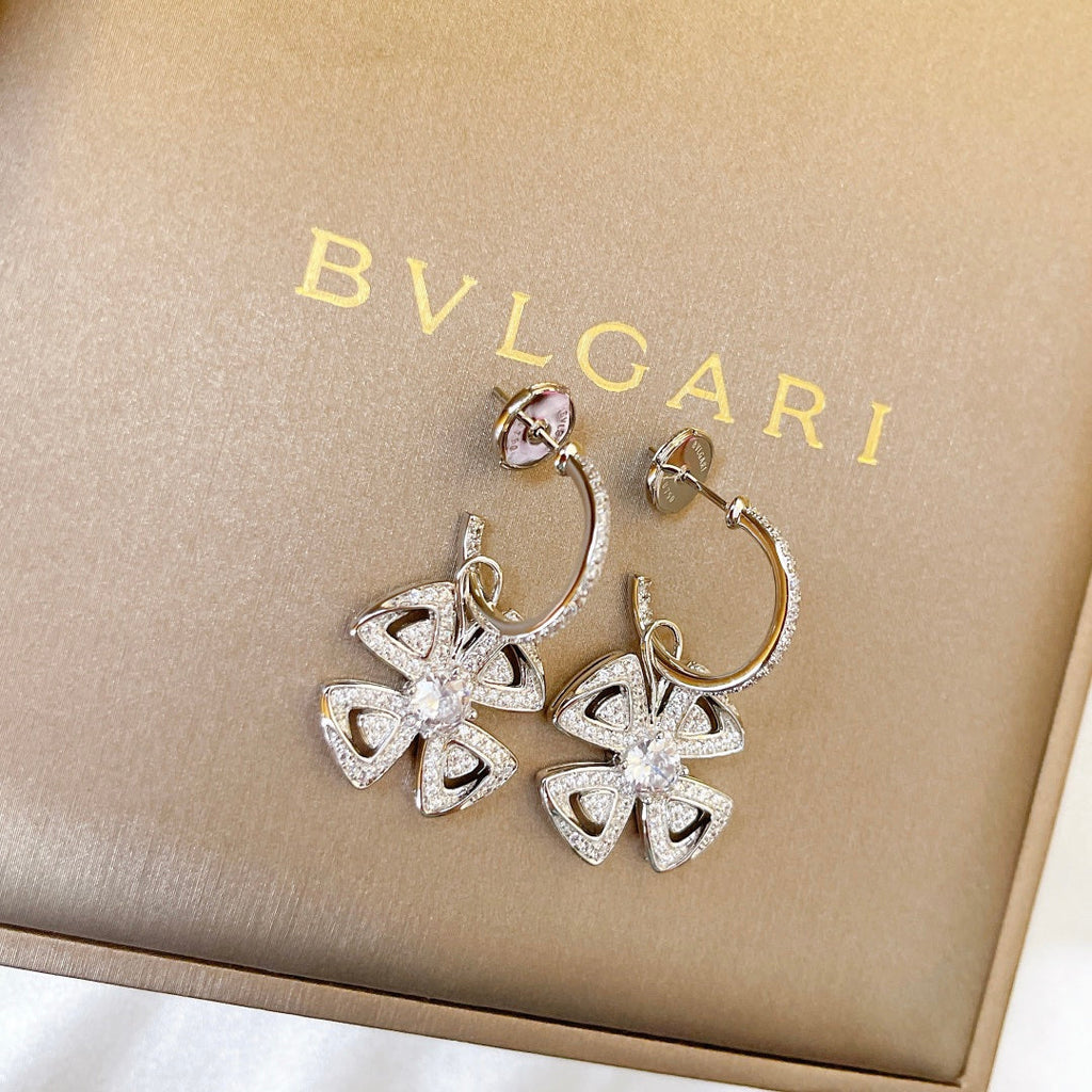 18K BVLGARI BV Fiorever Earrings