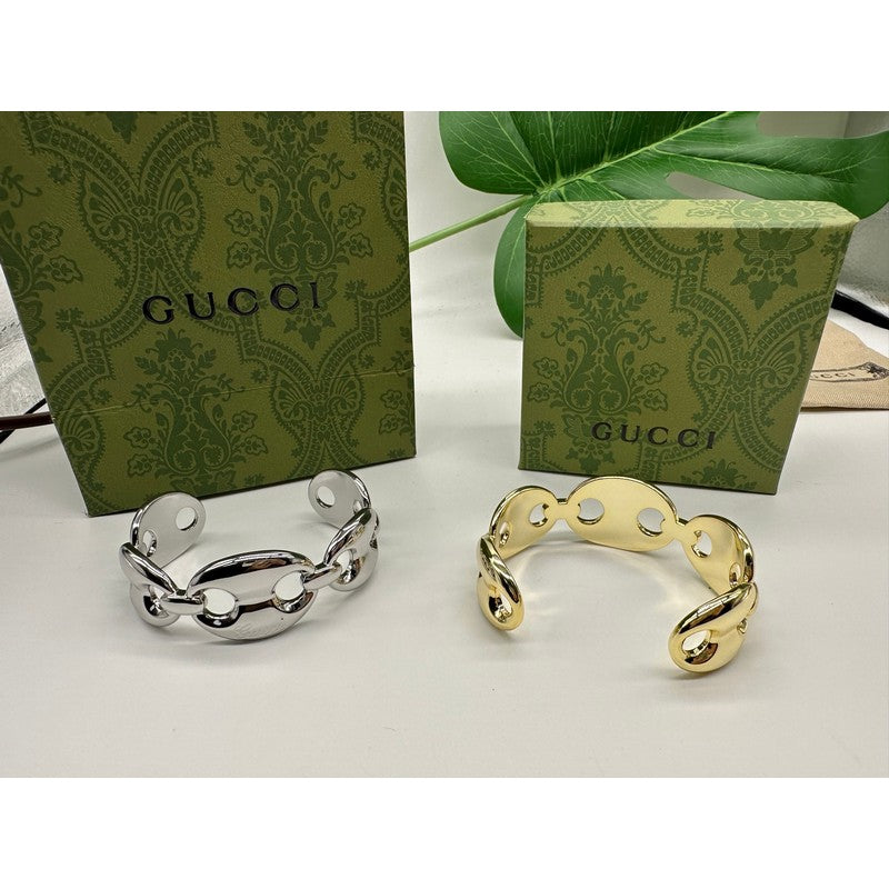 18K Gucci Open Cuff Bracelet