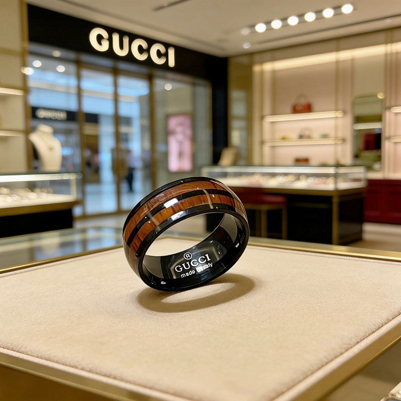 18K Gucci Anger Forest Black Ring