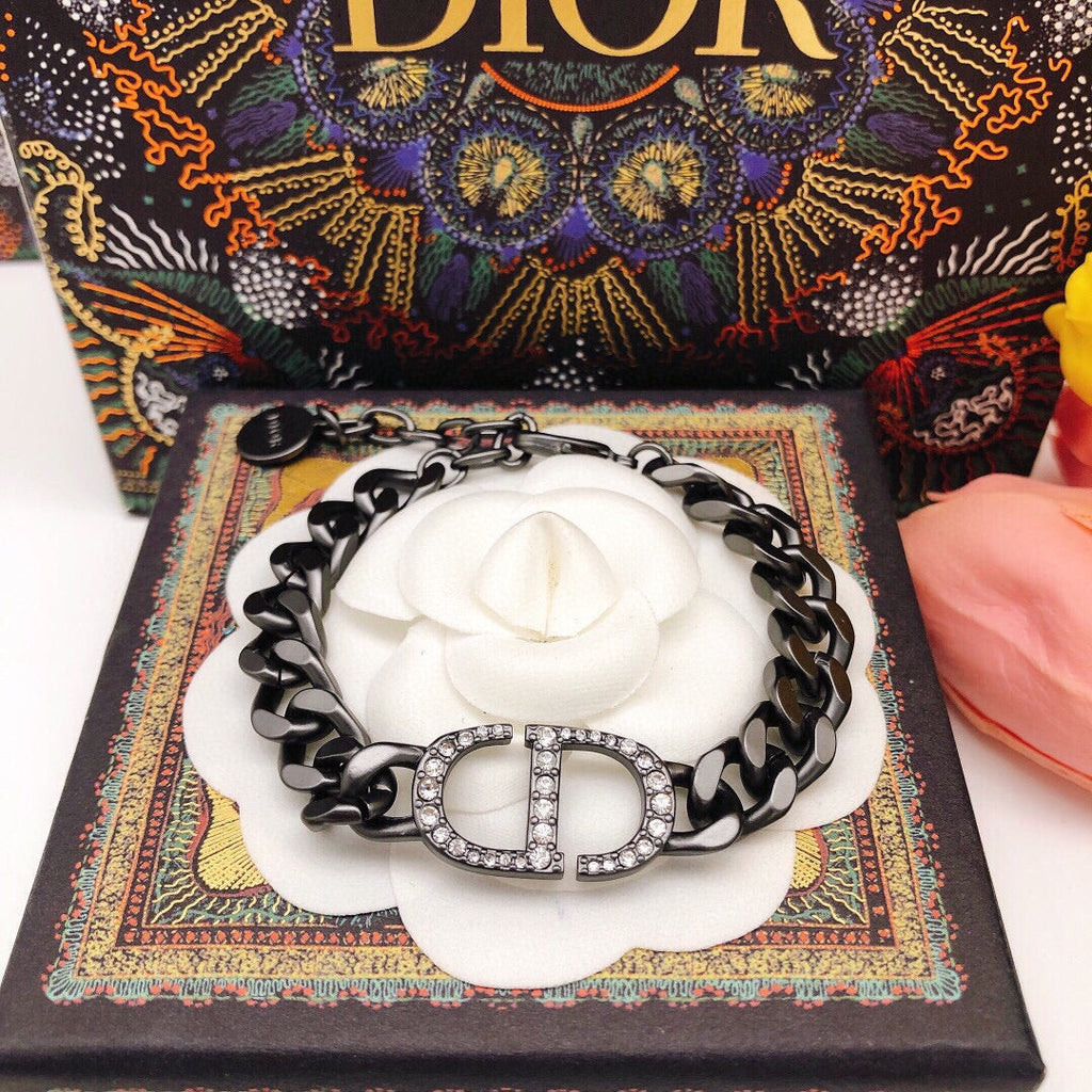 18K Dior 30 Montaigne Black Bracelet