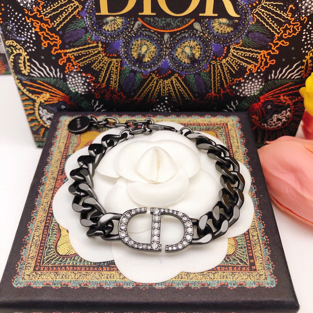 18K Dior 30 Montaigne Black Bracelet