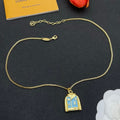 18K Louis Vuitton Dress Gold Necklace