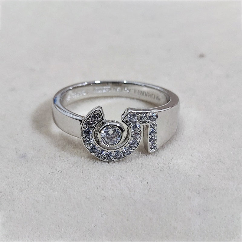 18K Chanel No.5 Diamond Ring