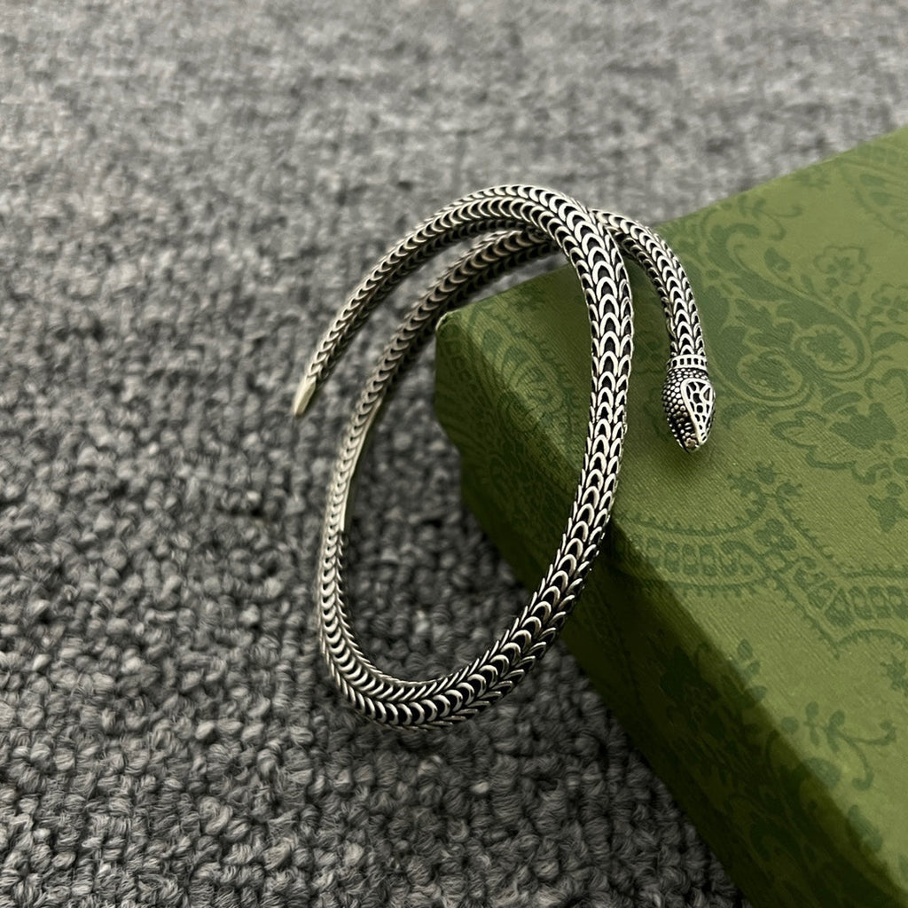Gucci Gucciard Snake Bracelet