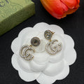 18K Gucci Crystals Earrings