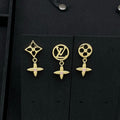 18K Louis Vuitton Blossom Gold Earrings