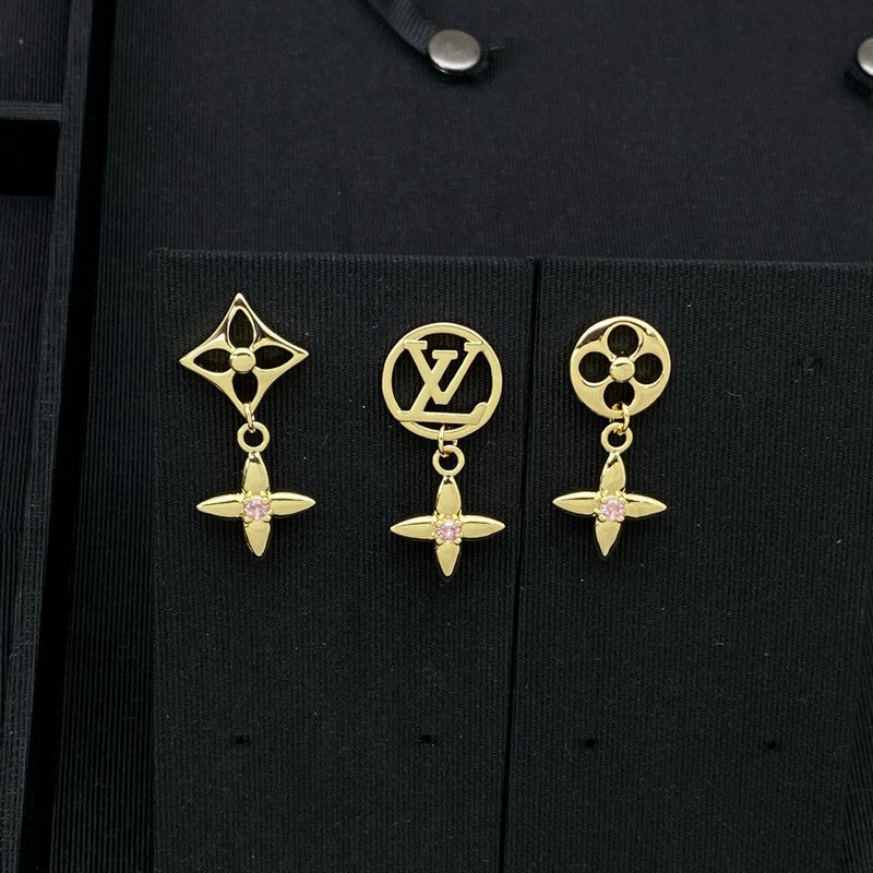 18K Louis Vuitton Blossom Gold Earrings