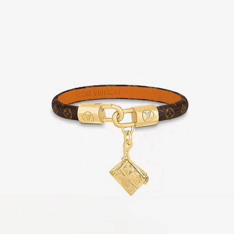 18K Louis Vuitton Dauphine Charm Bracelet