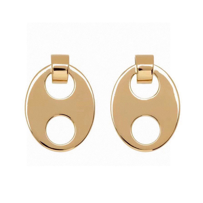 18K Loewe Anagram Earrings