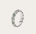18K BVLGARI BV Serpenti Viper Malachite Ring