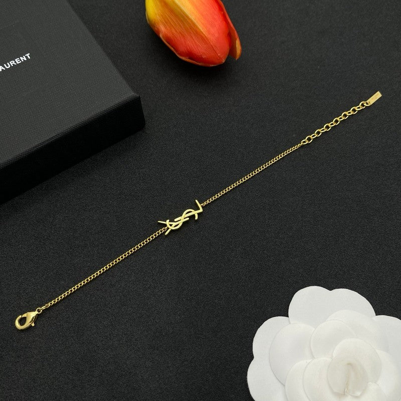 18K YSL Chain Bracelet