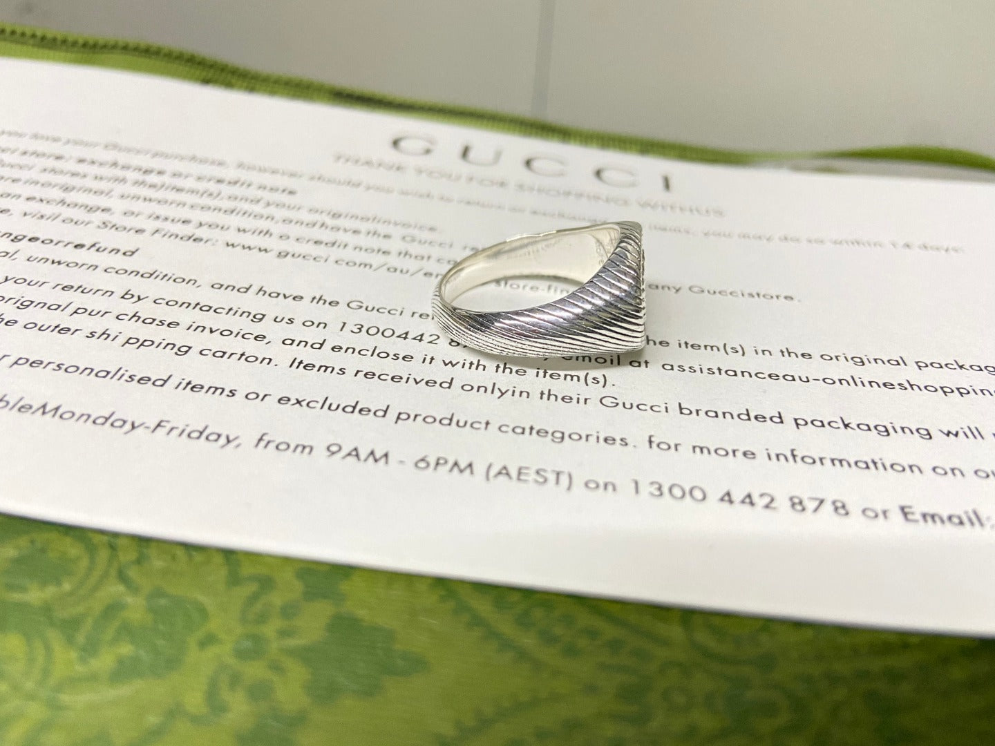 Gucci Marmont Pinky Ring
