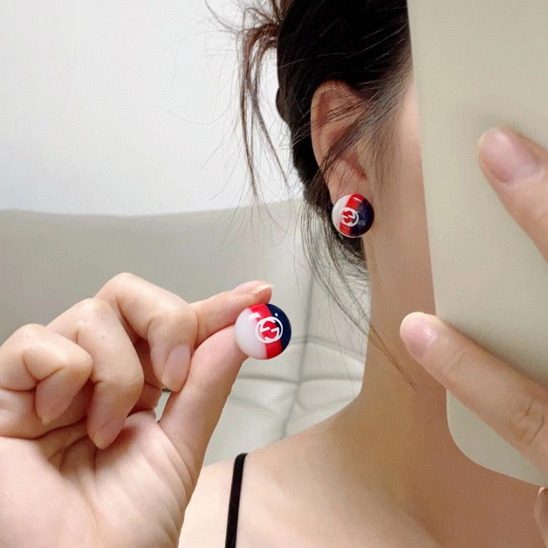 18K Gucci Color Earrings