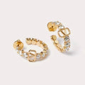 18K Valentino Garavani Vlogo Signature Earrings