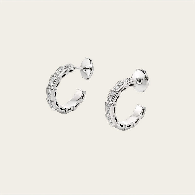 18K BVLGARI BV Serpenti Earrings