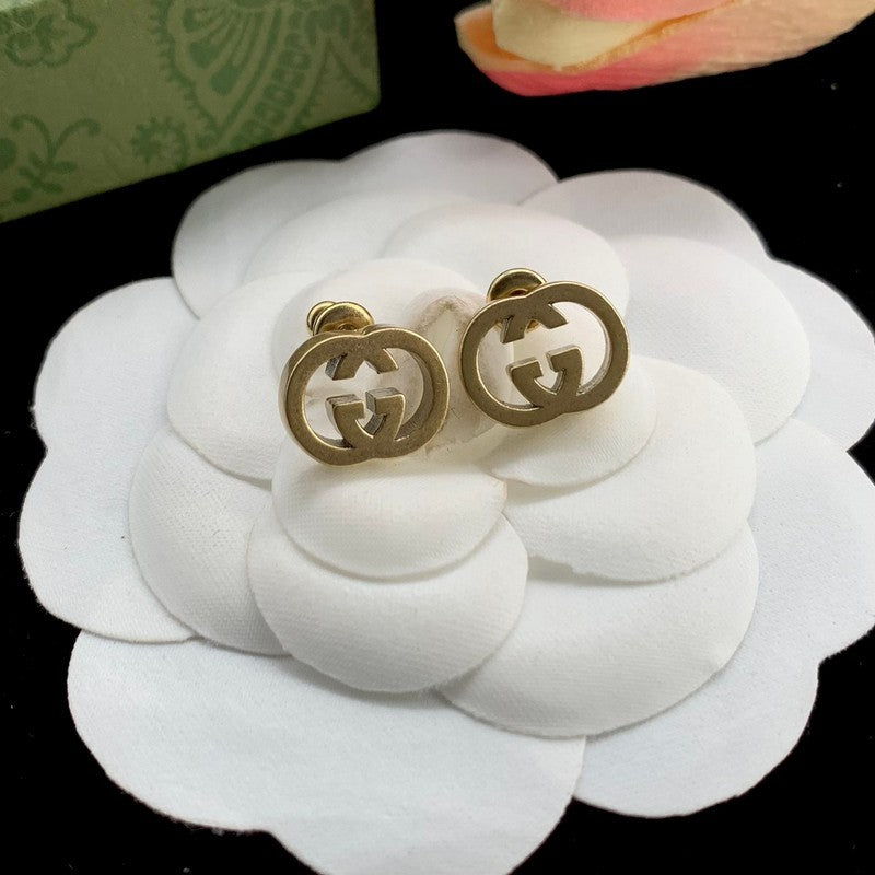 18K Gucci Gold Earrings