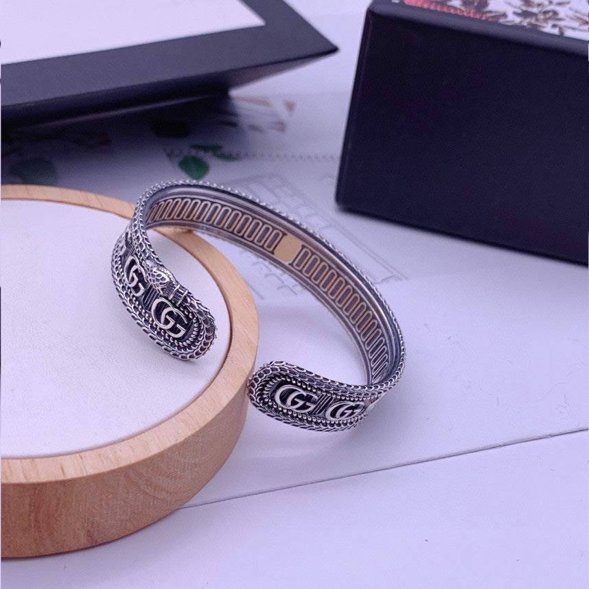 Gucci Snake Wide Bracelet