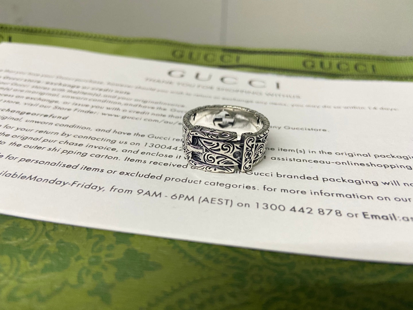 Gucci Garden Gatto Ring