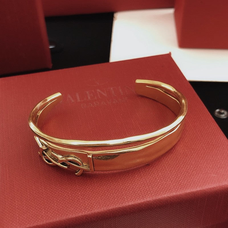 18K YSL Vintage Gold Bracelet