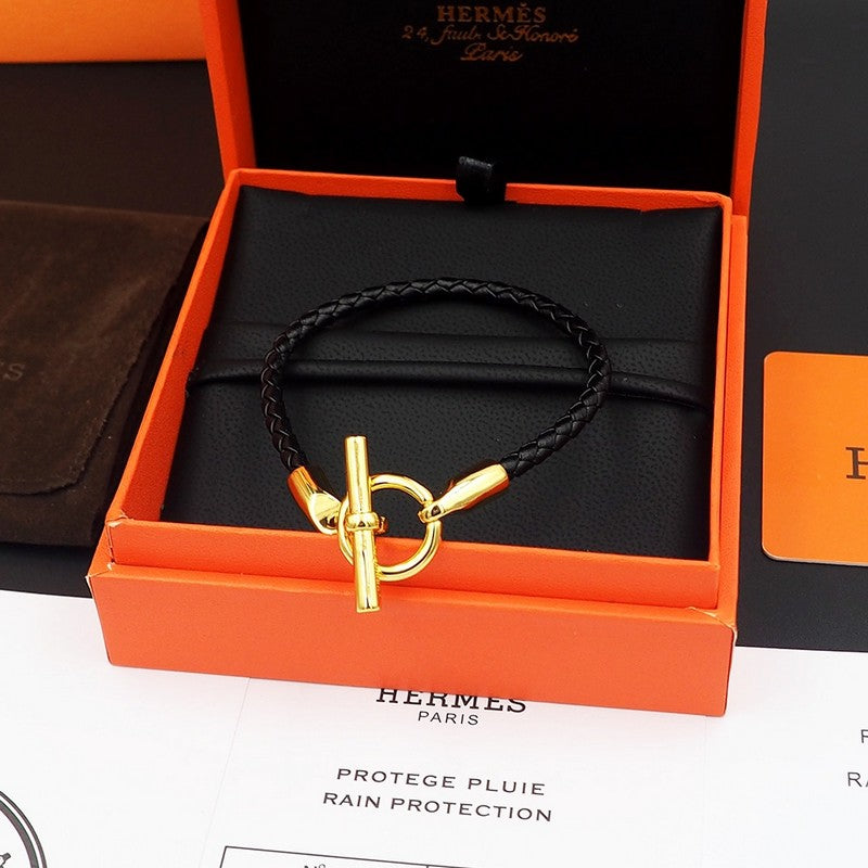 18K Black Glenan Hermes Bracelet