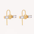 18K Louis Vuitton Crystals Earrings
