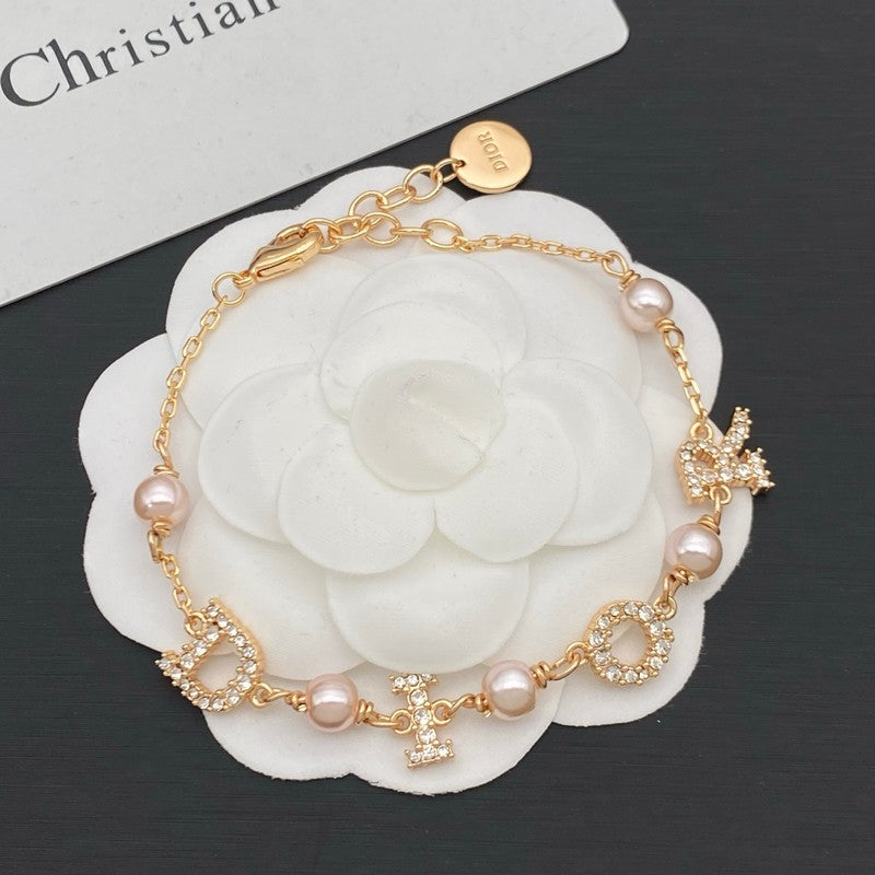18K Dior Pearl Bracelet