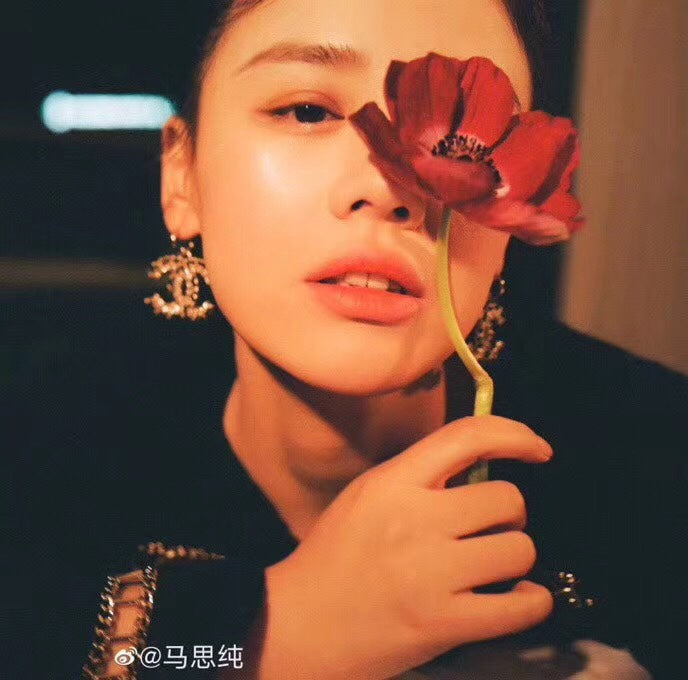 18K Chanel Pendant Leather Earrings