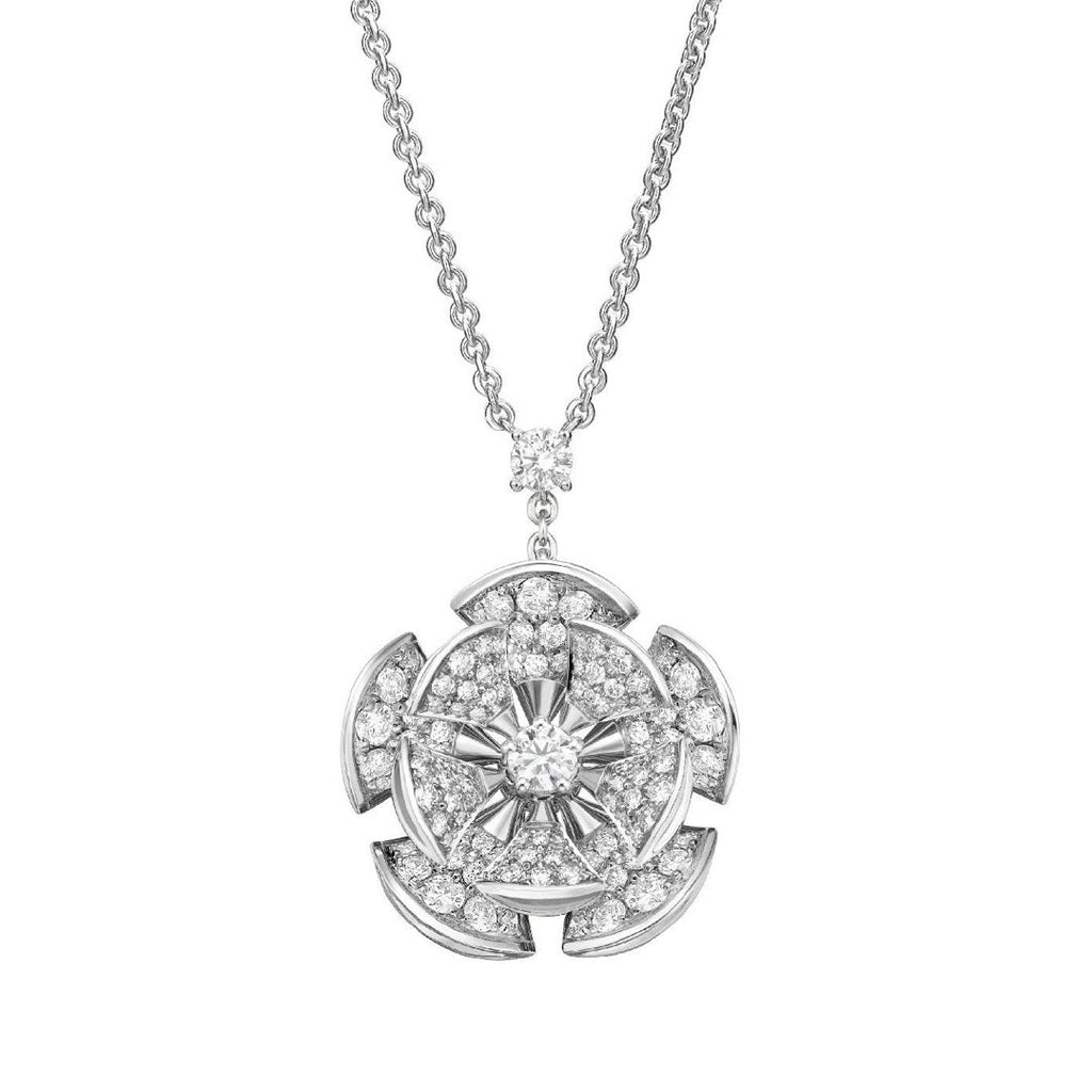 18K BVLGARI Divas' Dream Diamond Necklace